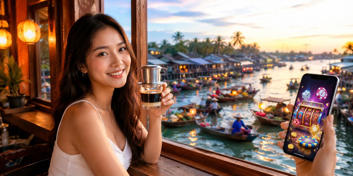 Người chơi trải nghiệm giao diện mobile ba0 tại Phú Quốc